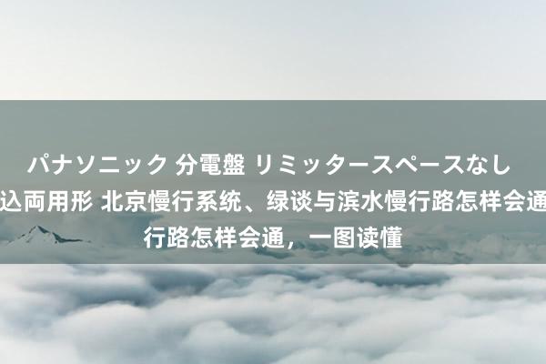 パナソニック 分電盤 リミッタースペースなし 露出・半埋込両用形 北京慢行系统、绿谈与滨水慢行路怎样会通，一图读懂