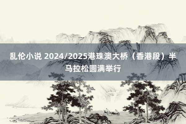 乱伦小说 2024/2025港珠澳大桥（香港段）半马拉松圆满举行